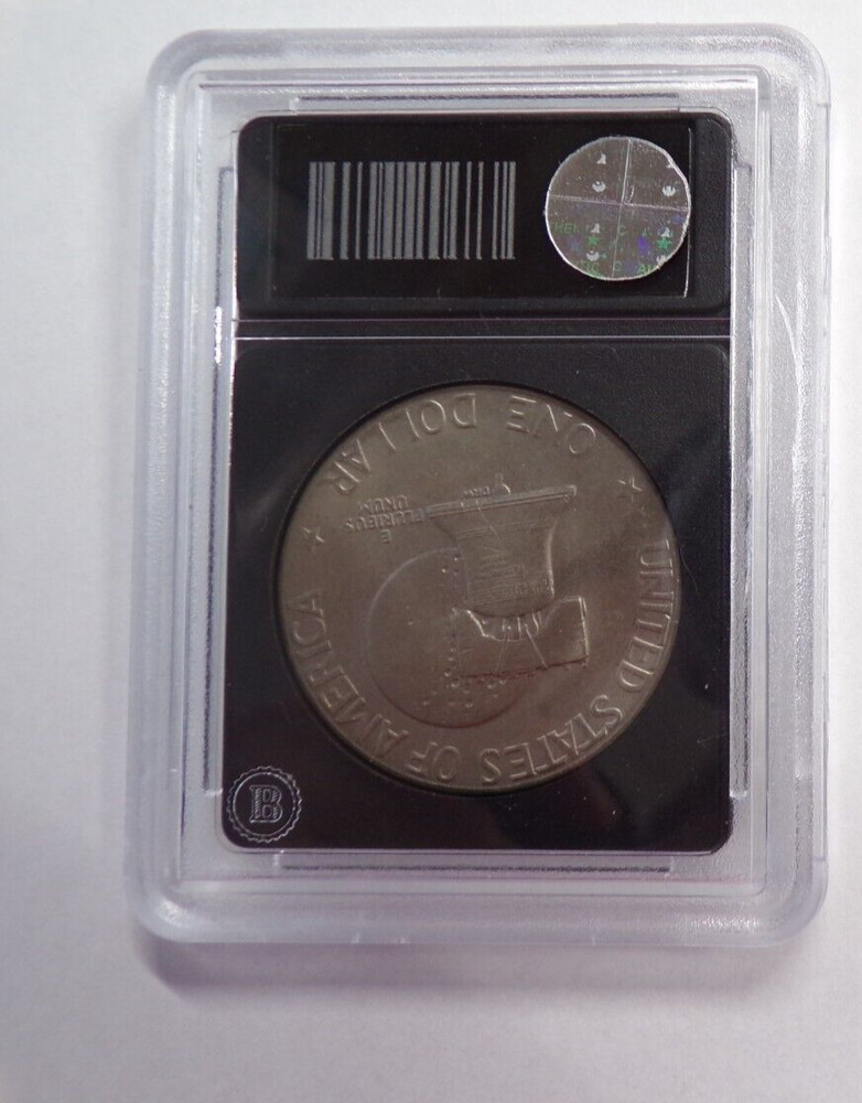 Authenticated Brilliant Uncirculated Eisenhower Dollar 1976
