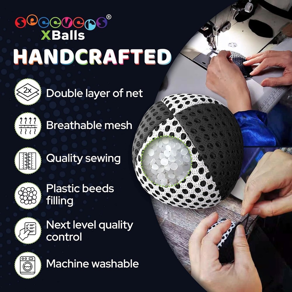 Juggling Balls Set - 2 Net Layers, Carry Case