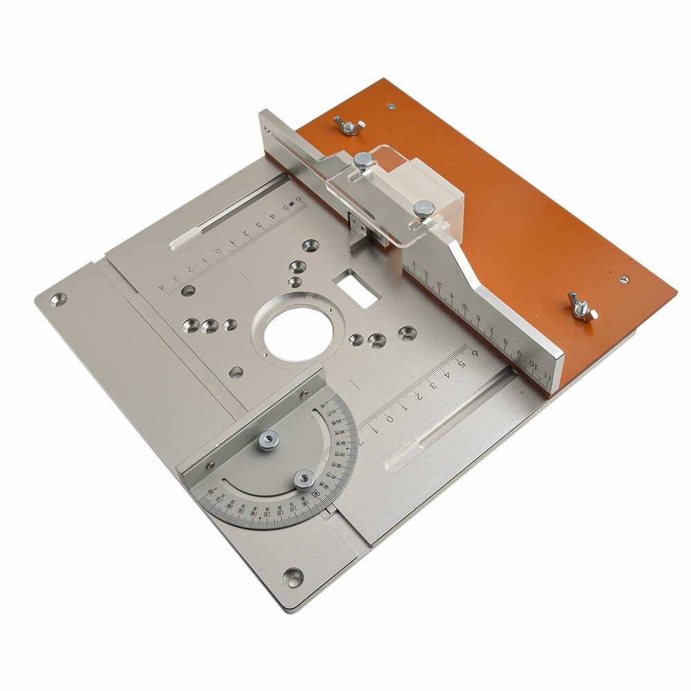 Rust Resistant Aluminium Router Table Insert Plate for Long lasting Performance