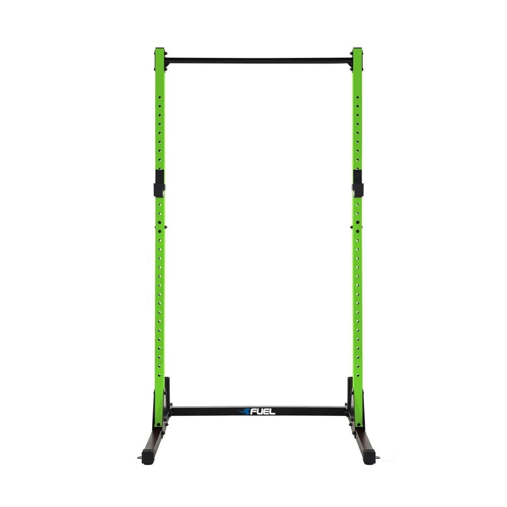 Power Squat Rack Holder Height Adjustable Home Workout Weightlifting Training US
