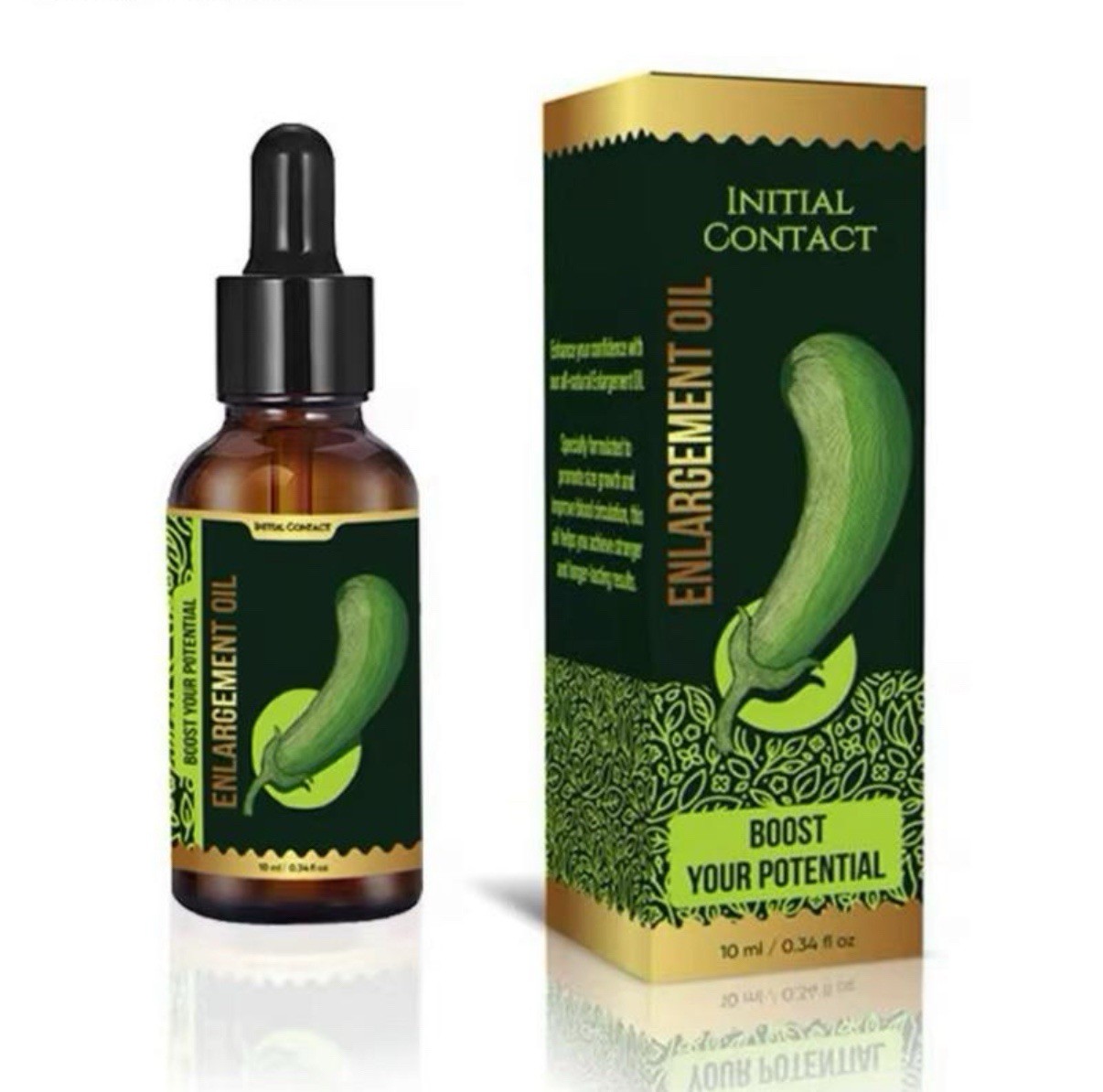 Robutop Alonje Bonvibe Massage Oil 100% Natural Massage Oil 0.34 fl Oz