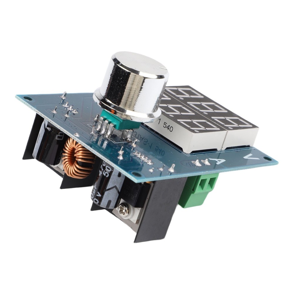 Digital DC Voltage Regulator with Real Time Output and Safety Features