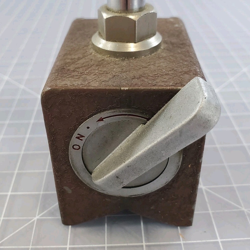 Eastern Magnetic Base Dial Indicator Holder Stand With Box Broken Knob