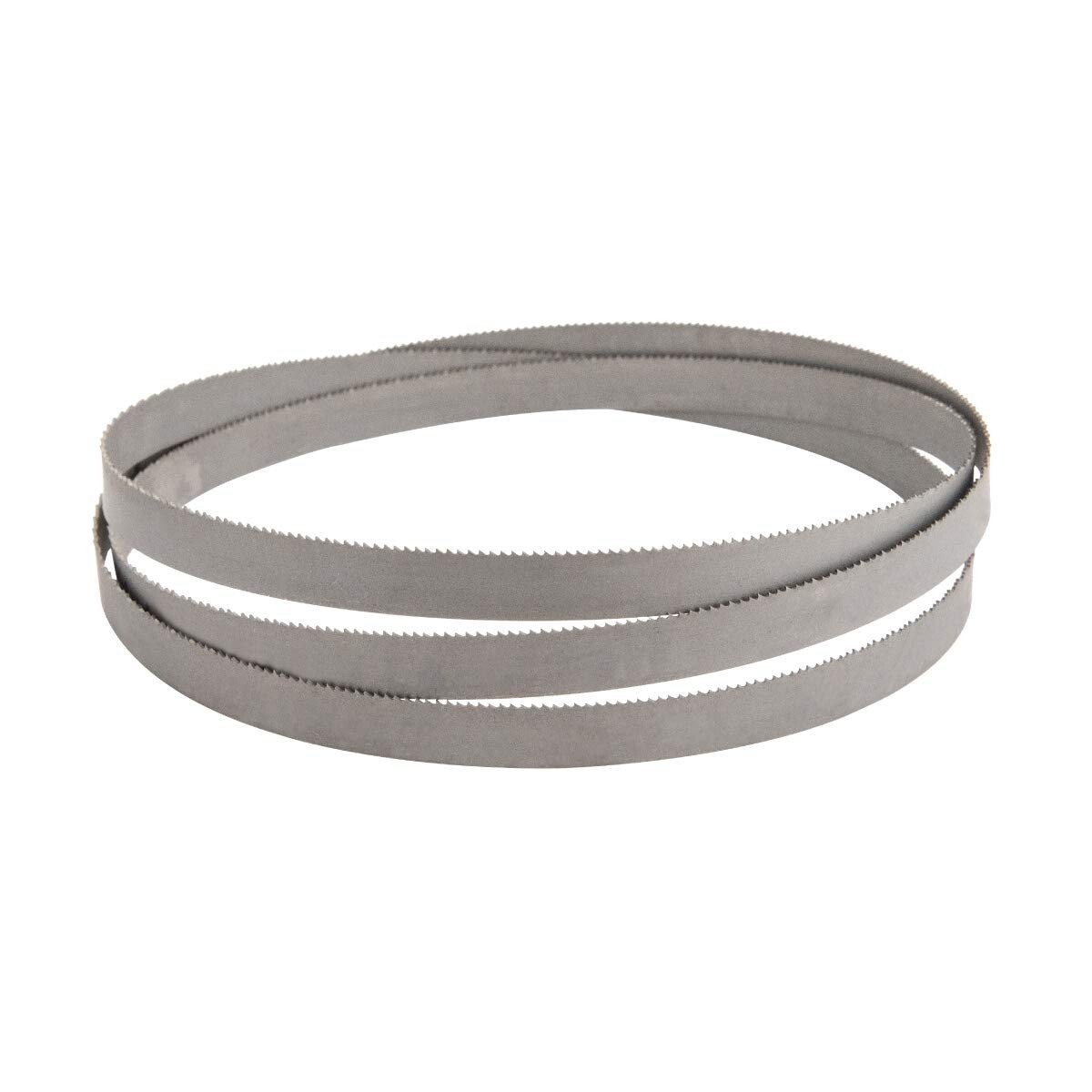 POWERTEC 64-1/2" x 1/2" x 14/18 TPI Bi-Metal Band Saw Blade, for 4x6 Metal, 2PK