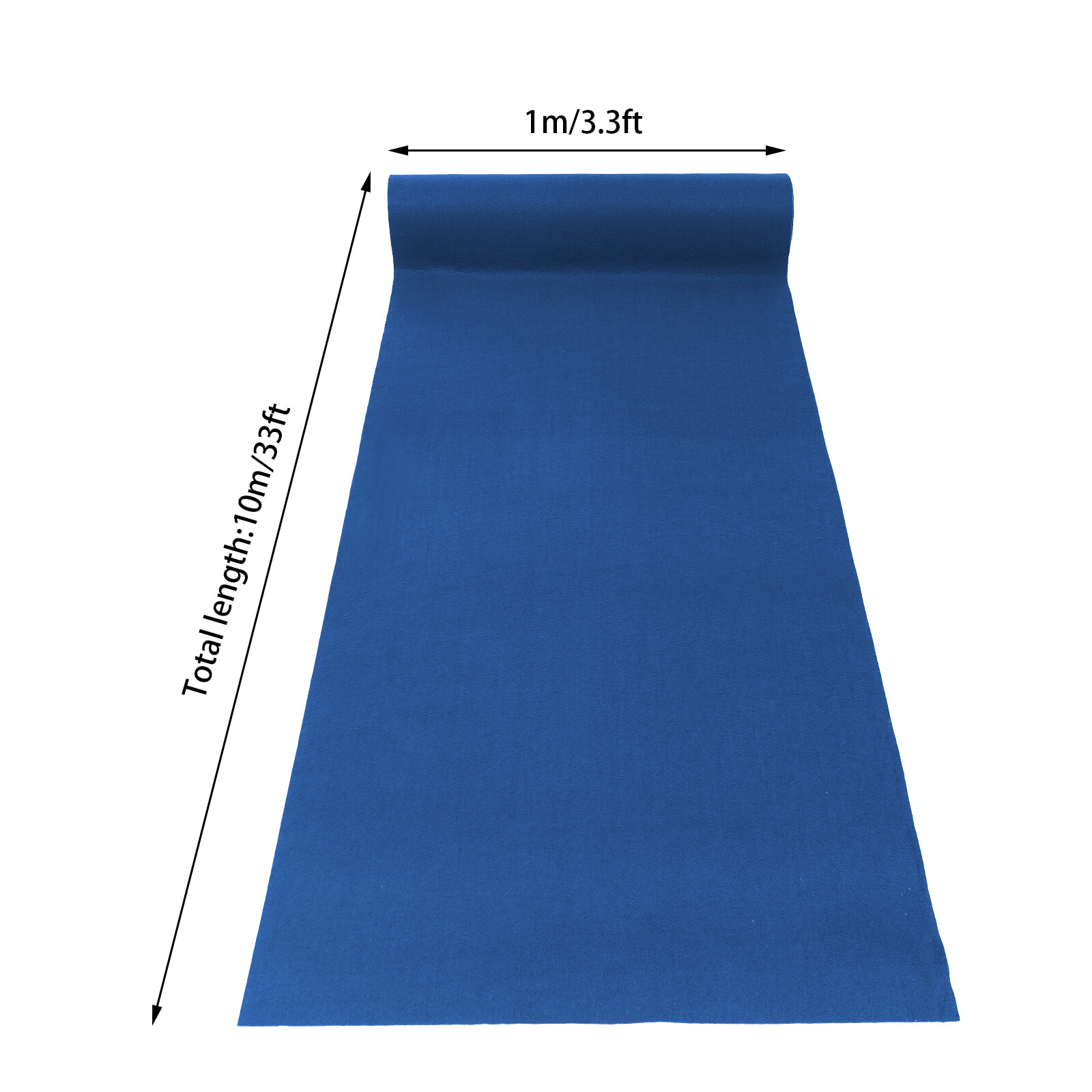 Blue Carpet Runner for Wedding Ceremony Movie Theme Party Proposal Decorations