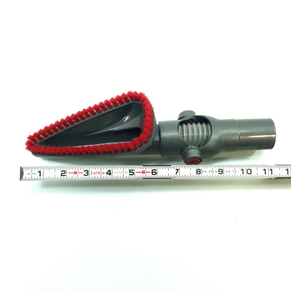 Hoover UH71250 TRIANGLE MULTI ANGLE DUSTING BRUSH WIDE FLARED ATTACHMENT RED OEM