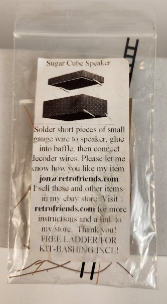 Sugar Cube Speaker by Retrofriends, NIB