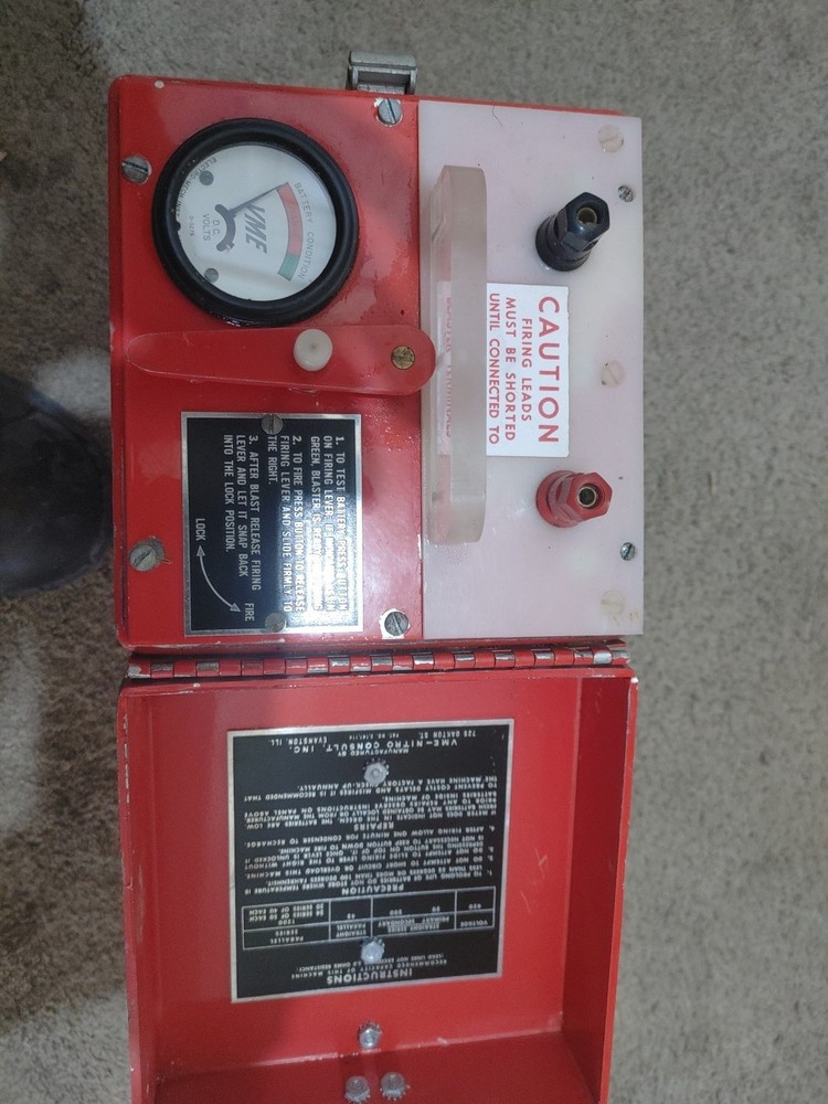 VME Blasting Machine Model  450  Electric blasting Cap detonator