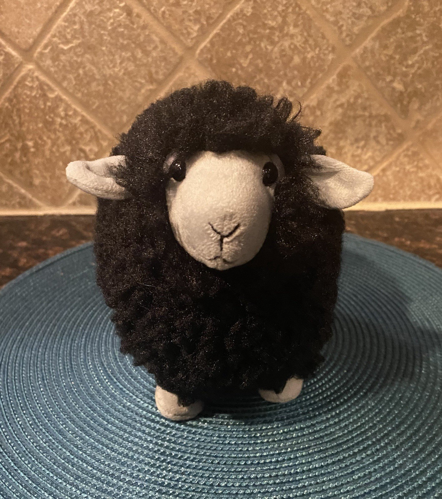 HTF JELLYCAT Rolbie Black Sheep 8" Retired Plush Stuffed Toy New With Tags