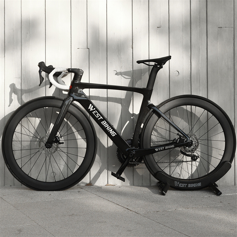 Adjustable Bicycle Stand Rack ABS MTB Road Bike Indoor Floor Parking Stand Black