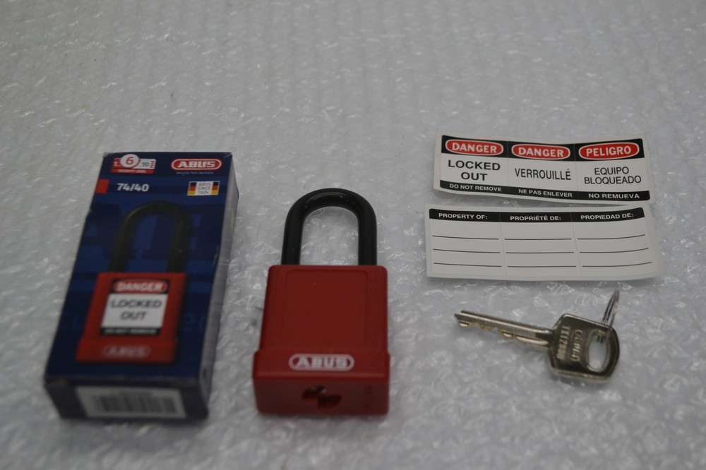 ABUS 74/40 PADLOCK W/KEY NSMP