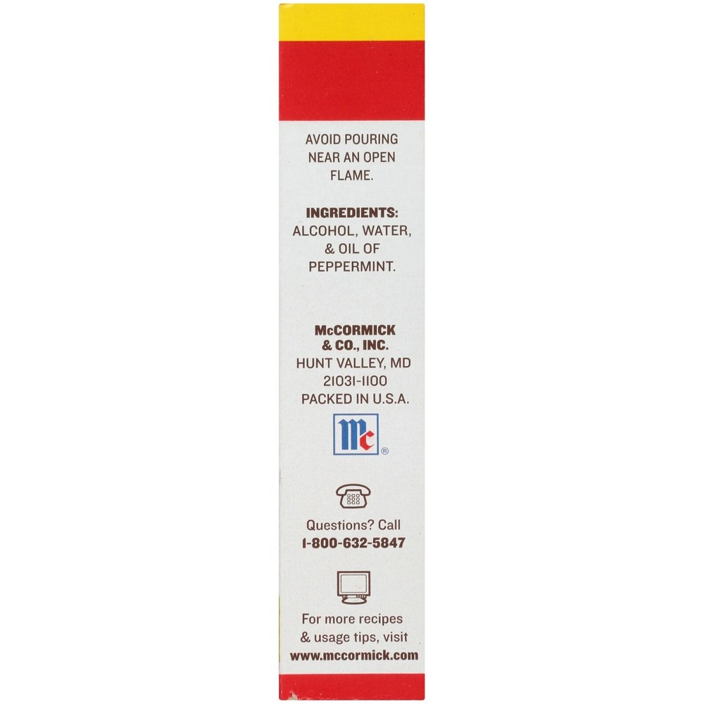 Mccormick Pure Peppermint Extract, 2 Fl Oz