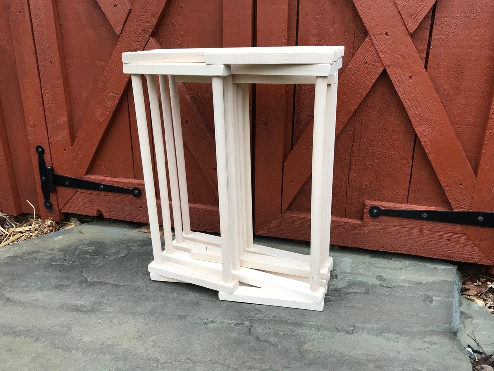 Medium Laundry Drying Rack - 20" - Natural Maple Wood - Amish made