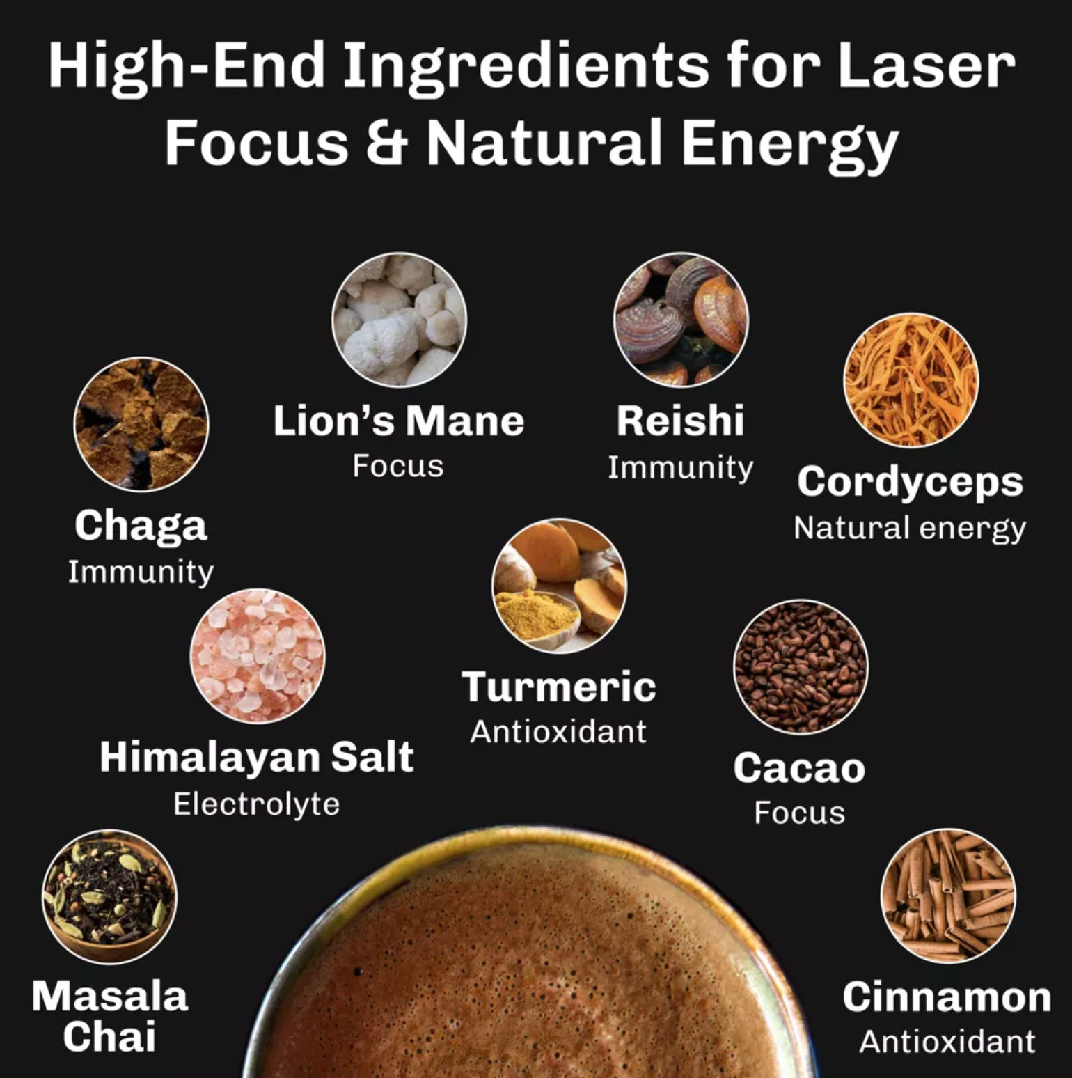 MUD WTR Original Organic Mushroom Superfunctional Coffee Alternative - 2.5oz