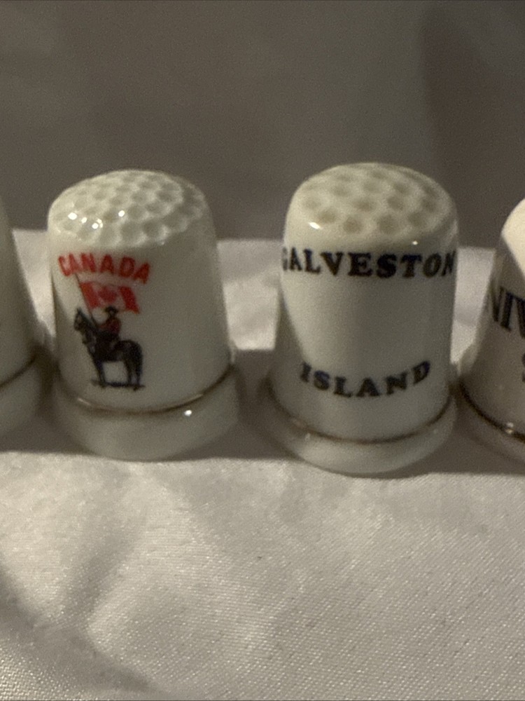 Vintage Travel Thimbles (8)