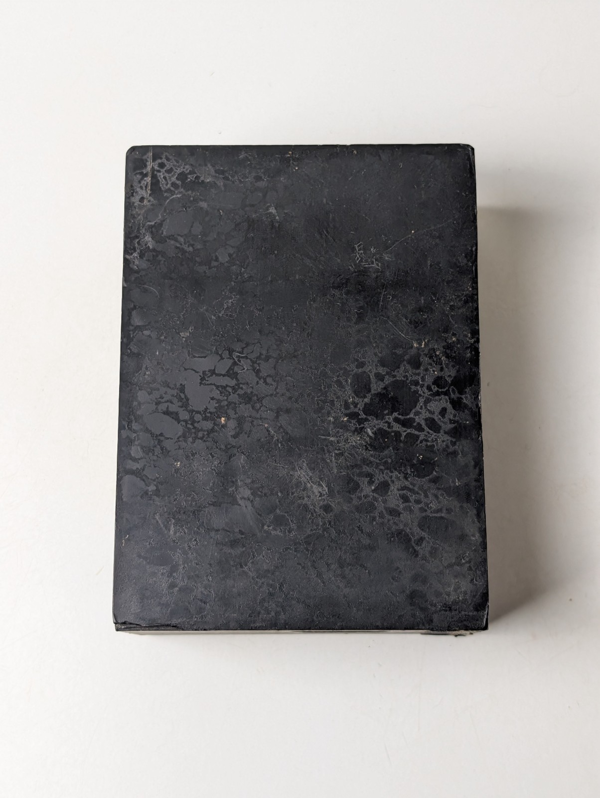 Vintage PRO Camera Black Marble Textured Box Camera Mid-Century Untested Prop