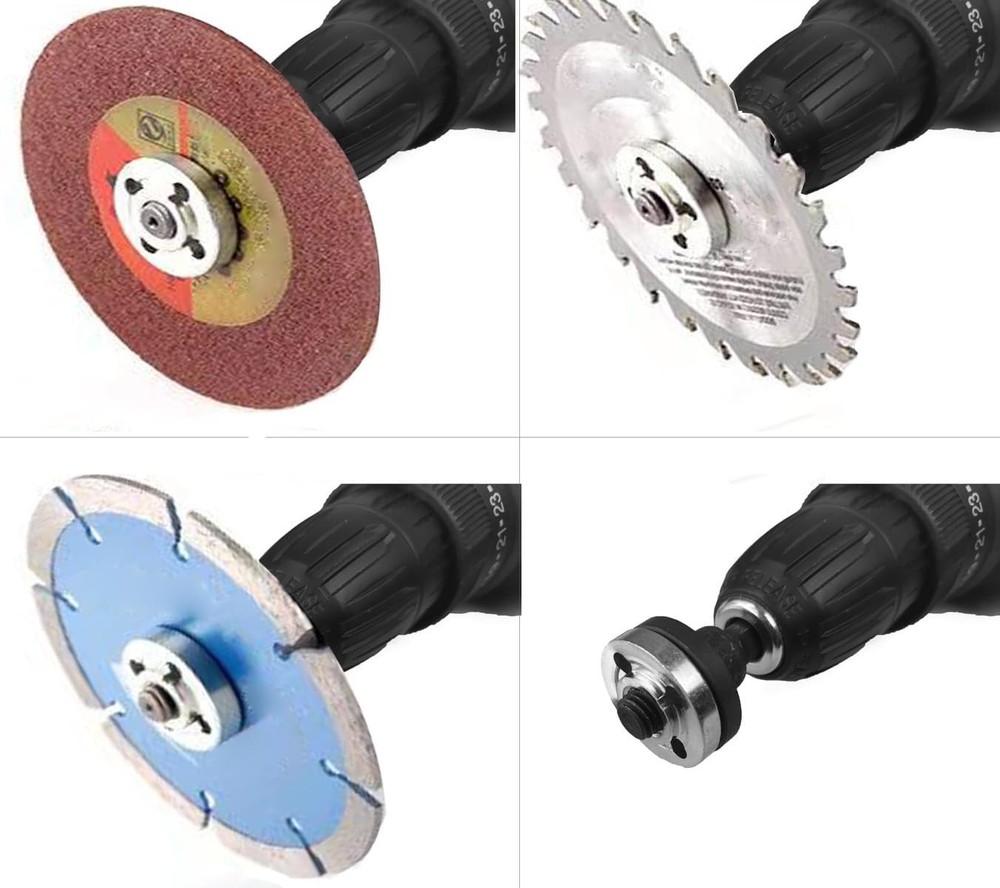 Professional Multi-Functional Grinder Conversion Kit - Electric Drill Adapter