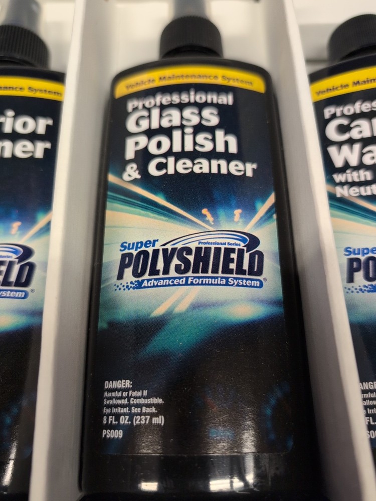 Super Polyshield Advanced Formula Car Detailing System Complete Kit New In Box