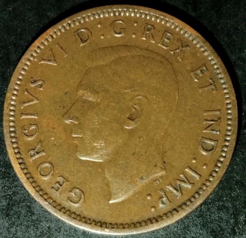 1940 Canada Penny 1¢