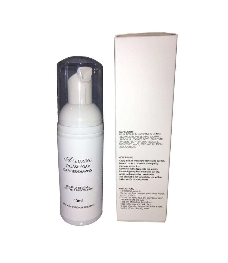 Alluring Eyelash Foam Cleanser / Shampoo for Eyelash Extensions