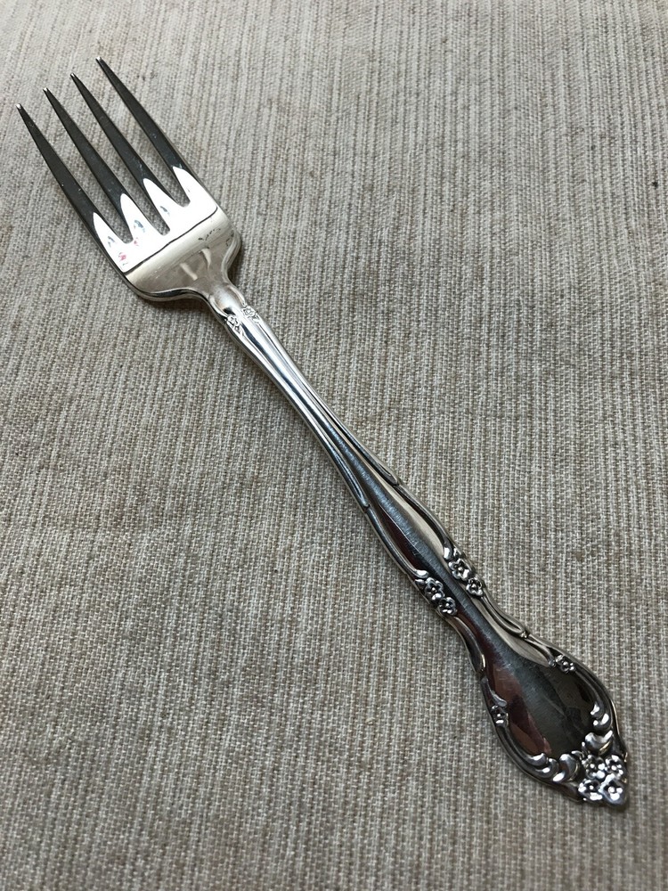 Affection Oneida Silverplate 6-3/4 Inch Salad Fork Very Nice