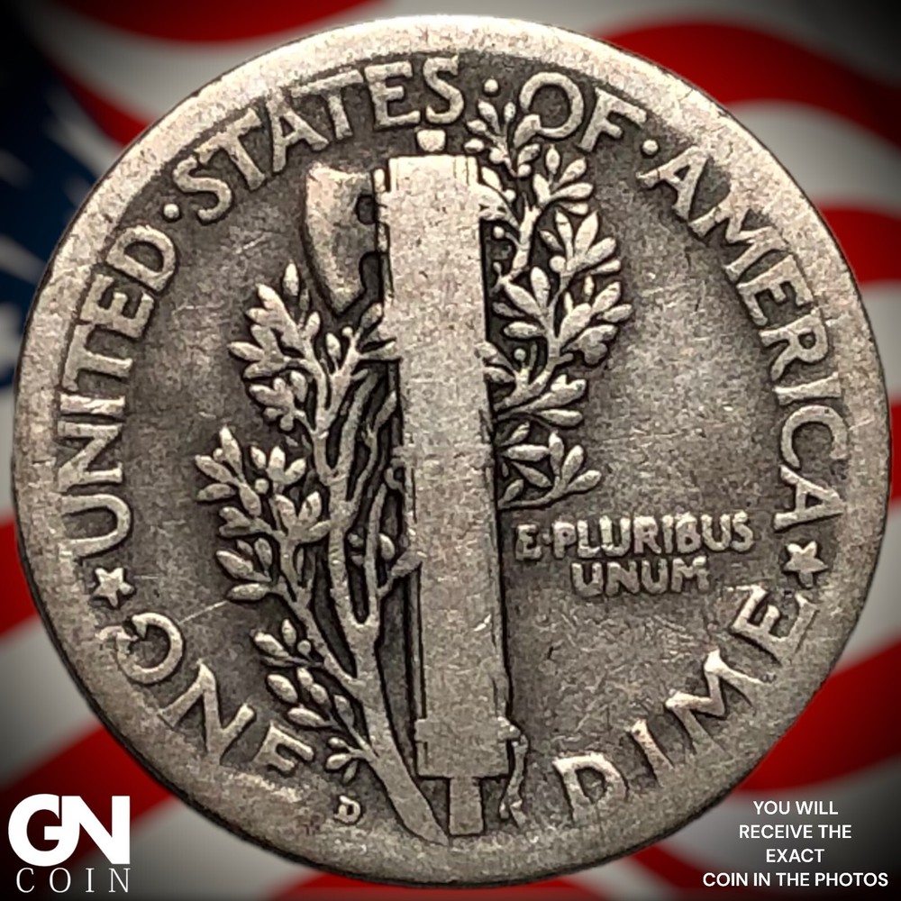 1921 D Mercury Dime M6667