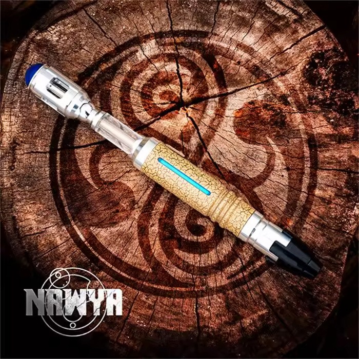 NAWYA Doctor Who 10th Metal LED Sonic Screwdriver 50th Anniversary Prop Replica