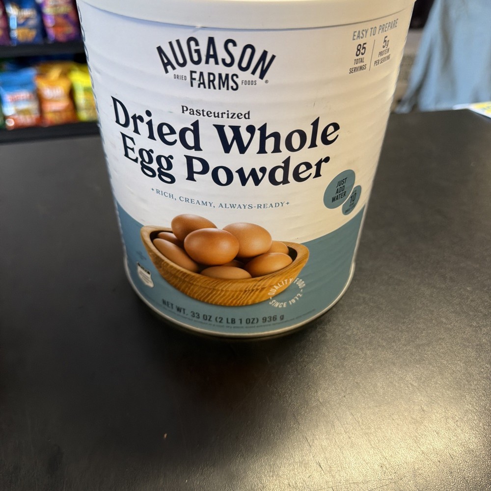 Dried Whole Egg Powder Can - Pasteurized Eggs for Kitchen use, Baking meals &...