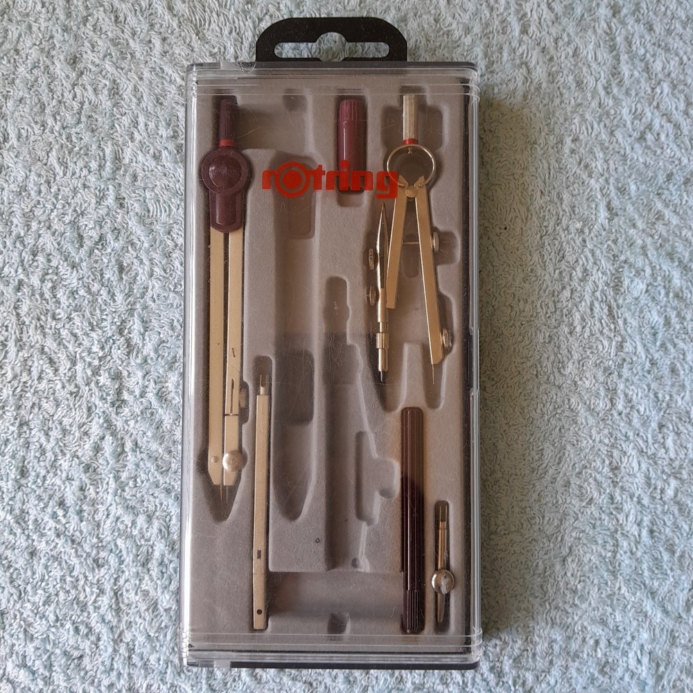 Rotring Centro Geometry Compass Set S0233410 Incomplete