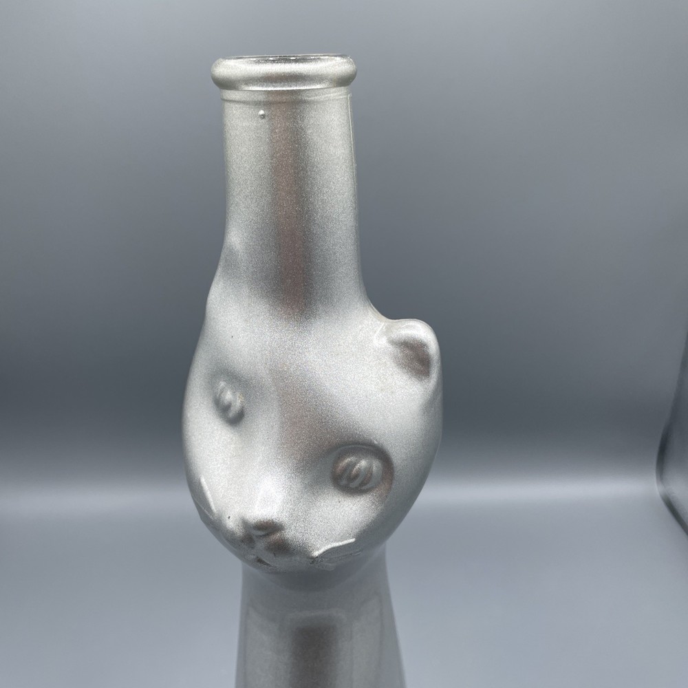 Moreland Cat Bottle Silver