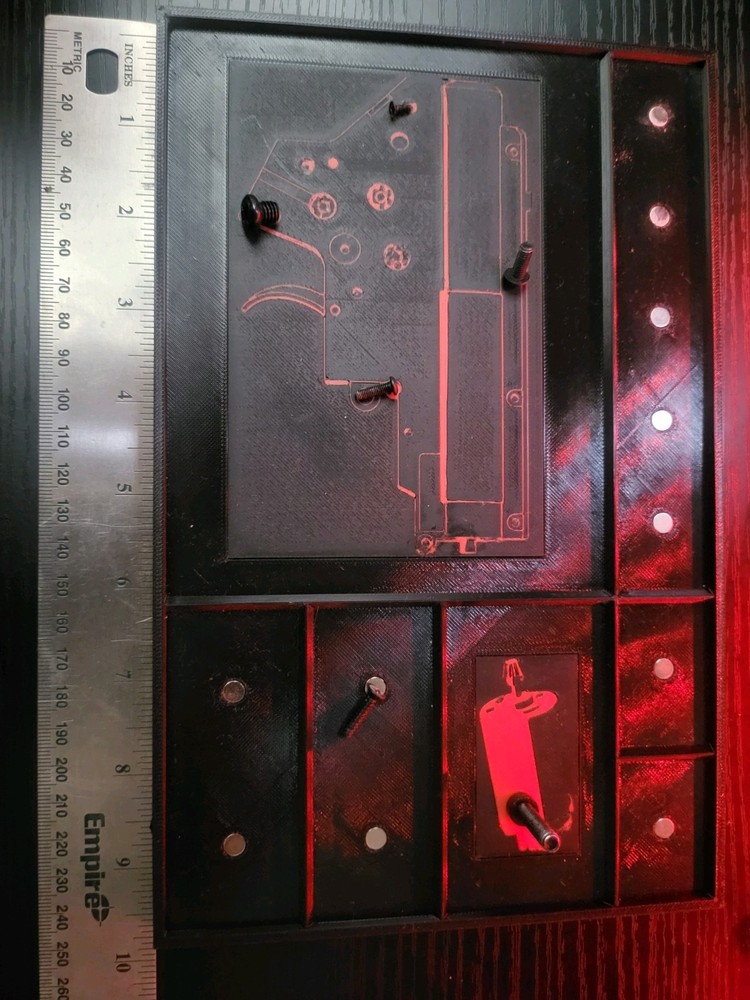 Airsoft Magnetic Screw Manager