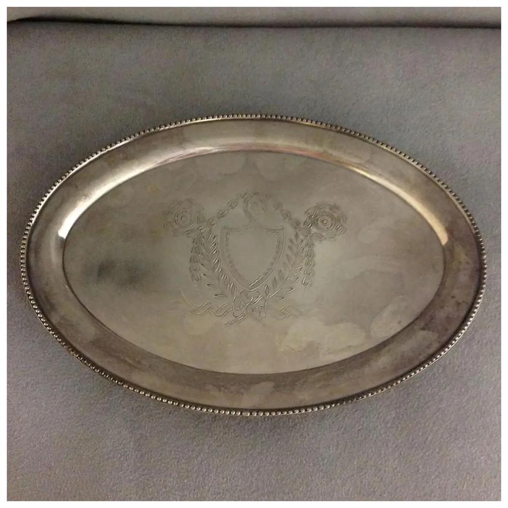 Barker Ellis Silverplate Tea Pot Stand In