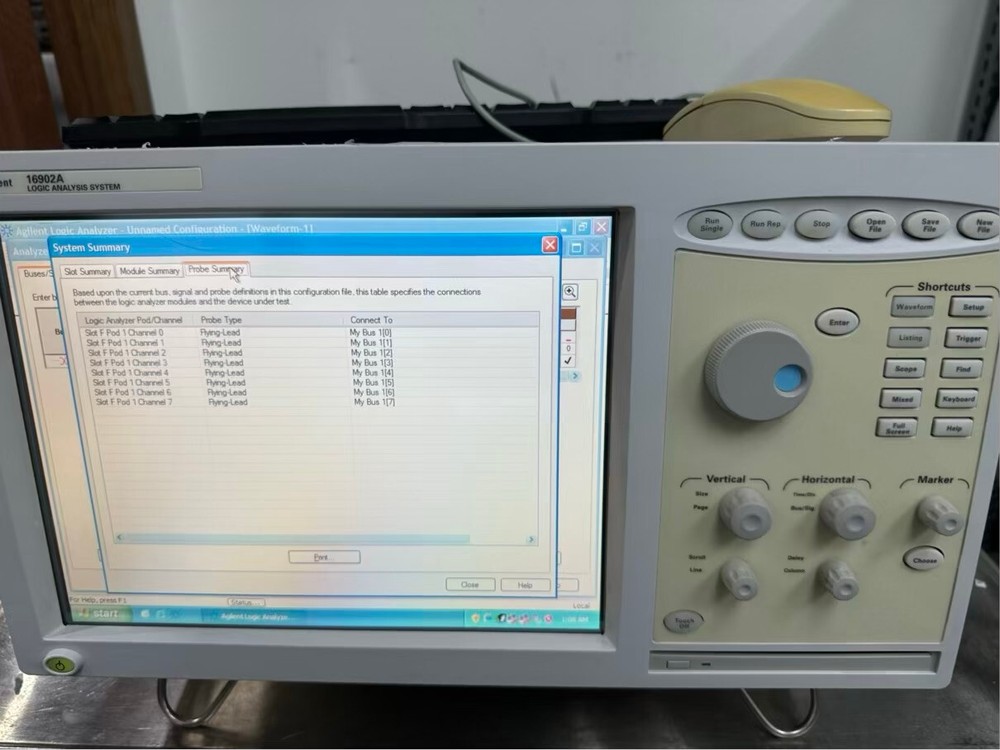 Agilent 16902A Logic Analysis System, 16950A x 2, E5380A x 8