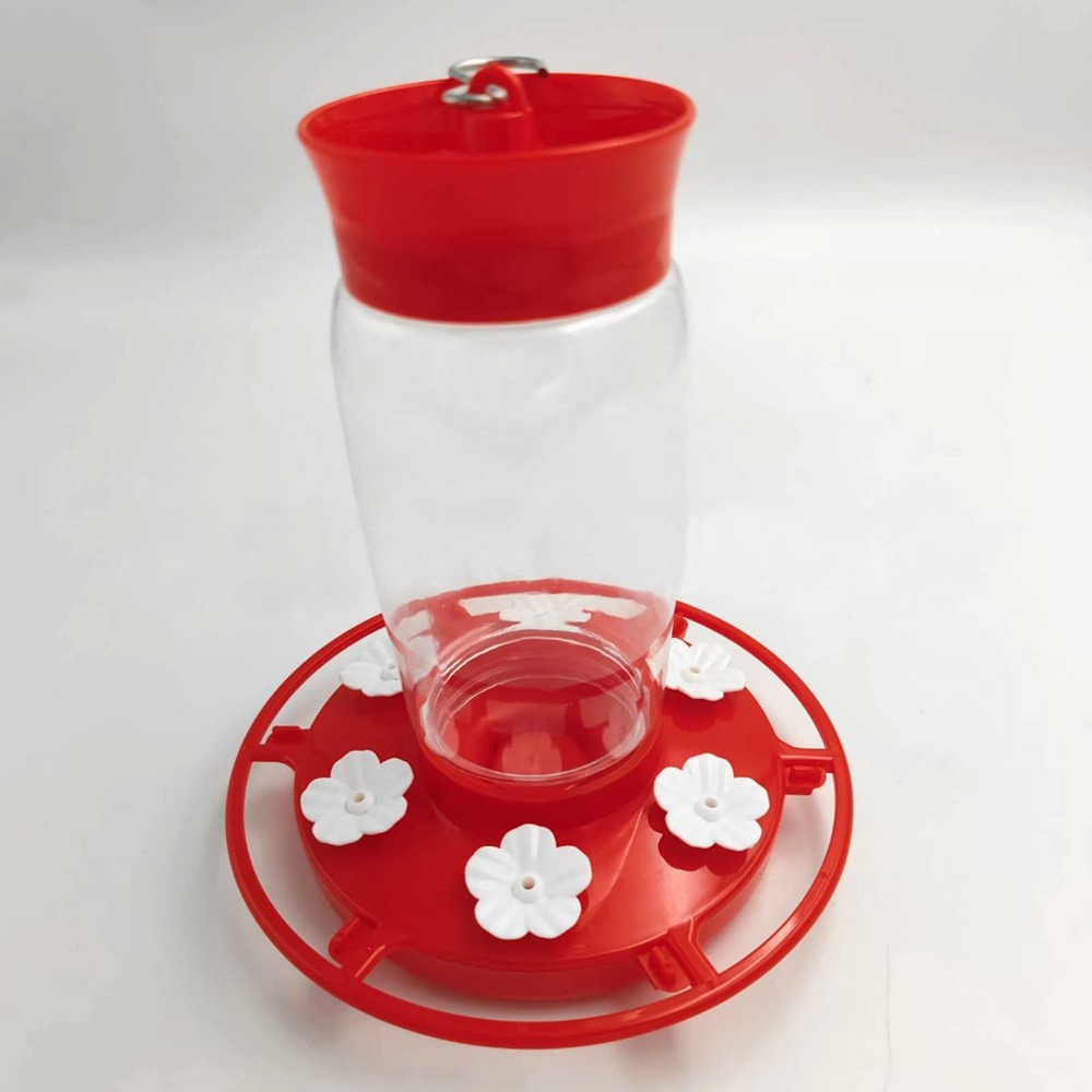 30 Sets Hummingbird Flowers, Unique Replaceable Bird Feeder White