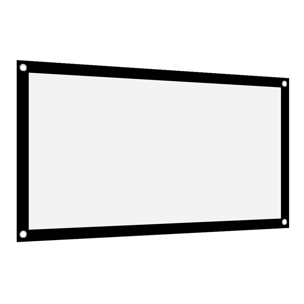 Projector Curtain, Screen, Curtain 16 : 9 40 inches