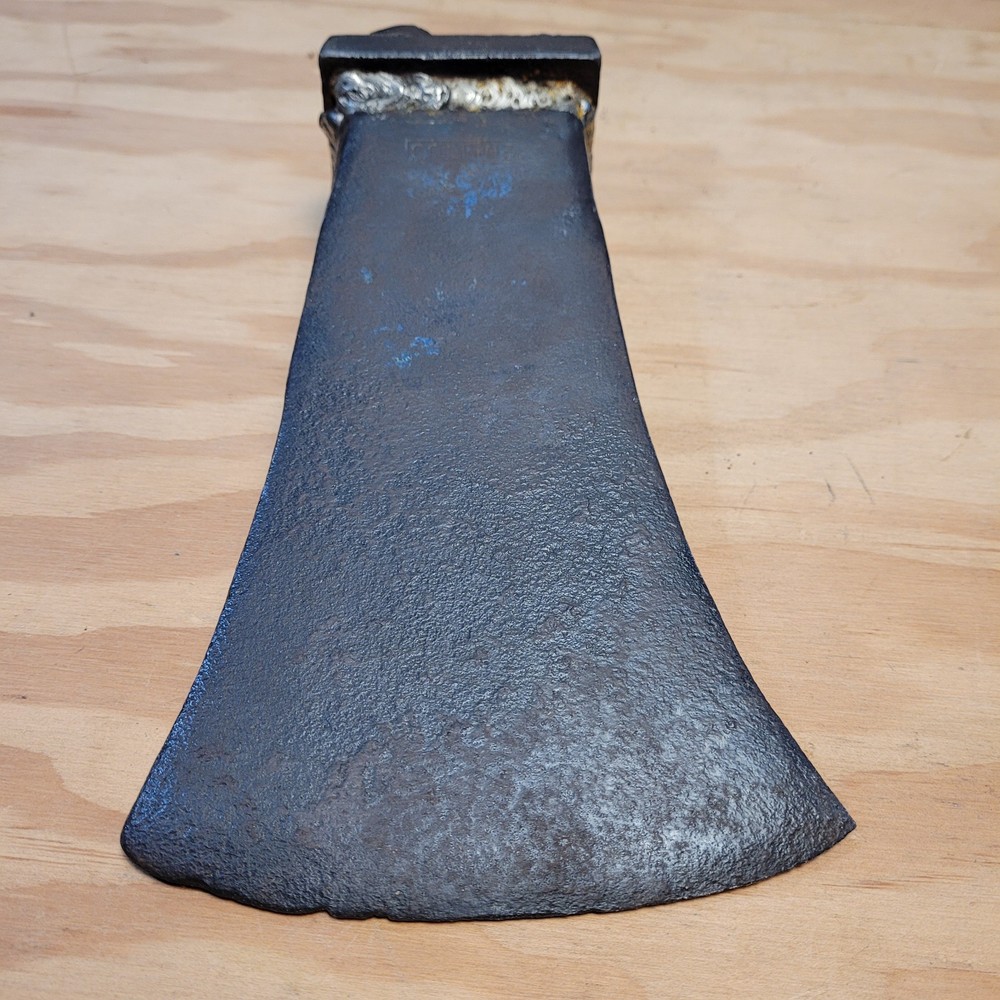 Collins Rafting Patern Axe Head- Log Stamp - D9 - Sierra Nevada Logging Tool