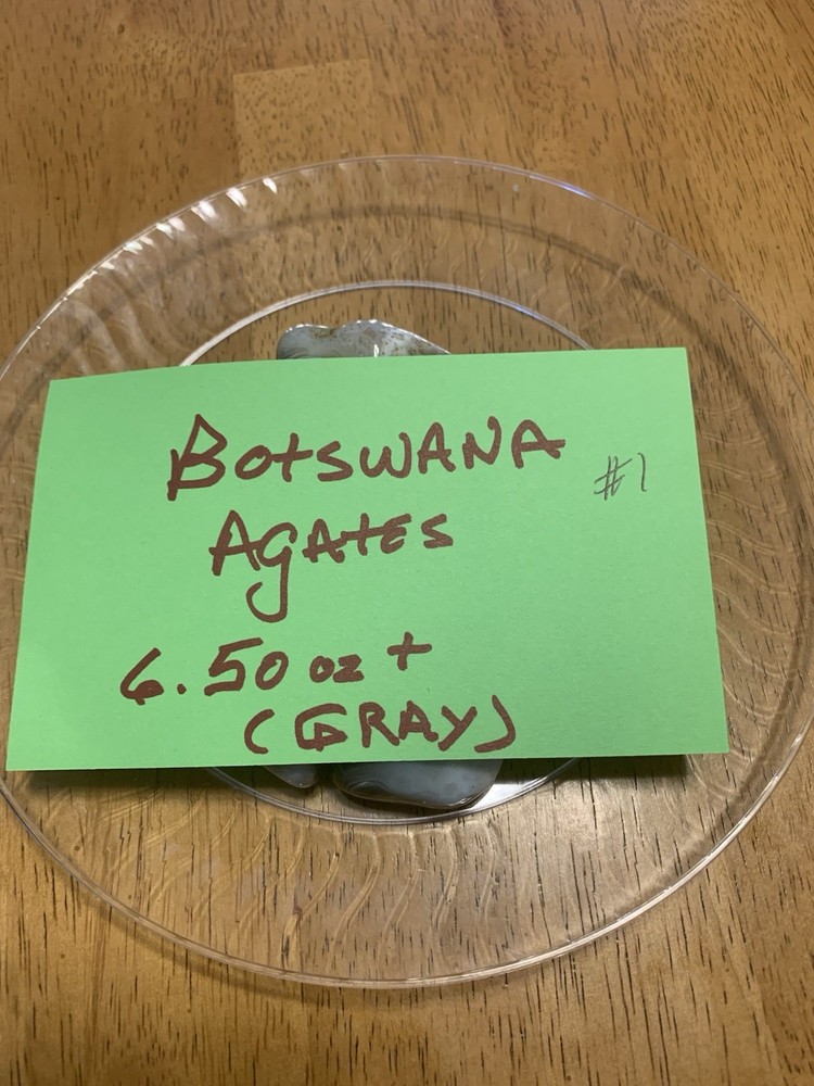 Botwana Agates Gray #1 6.5oz