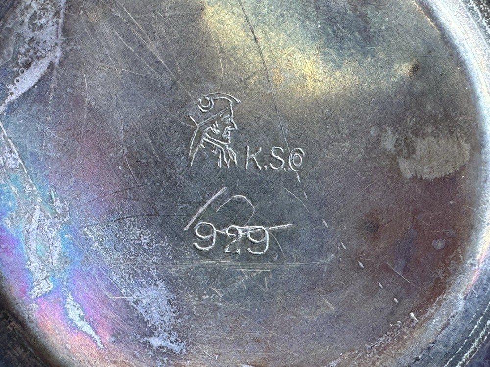 Antique Knickerbocker Silver Co. Creamer Marked #929