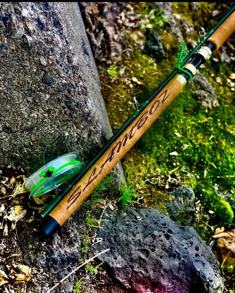 Reeds Rod Wraps Small Blue and Black
