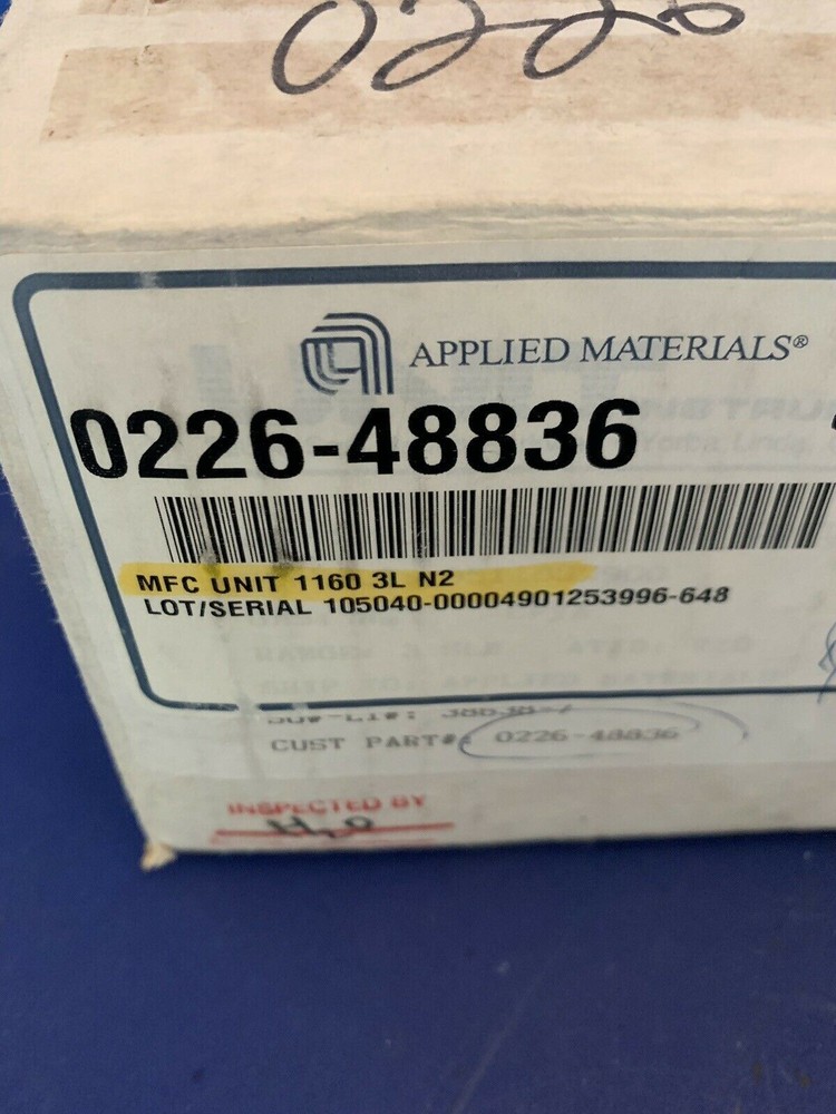 Unit UFC-1160A Mass Flow Controller, N2, 3 SLM, Refurbished