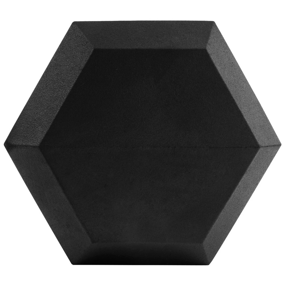 BalanceFrom Non-Slip Grip Hex Dumbbell, 70 lbs Single
