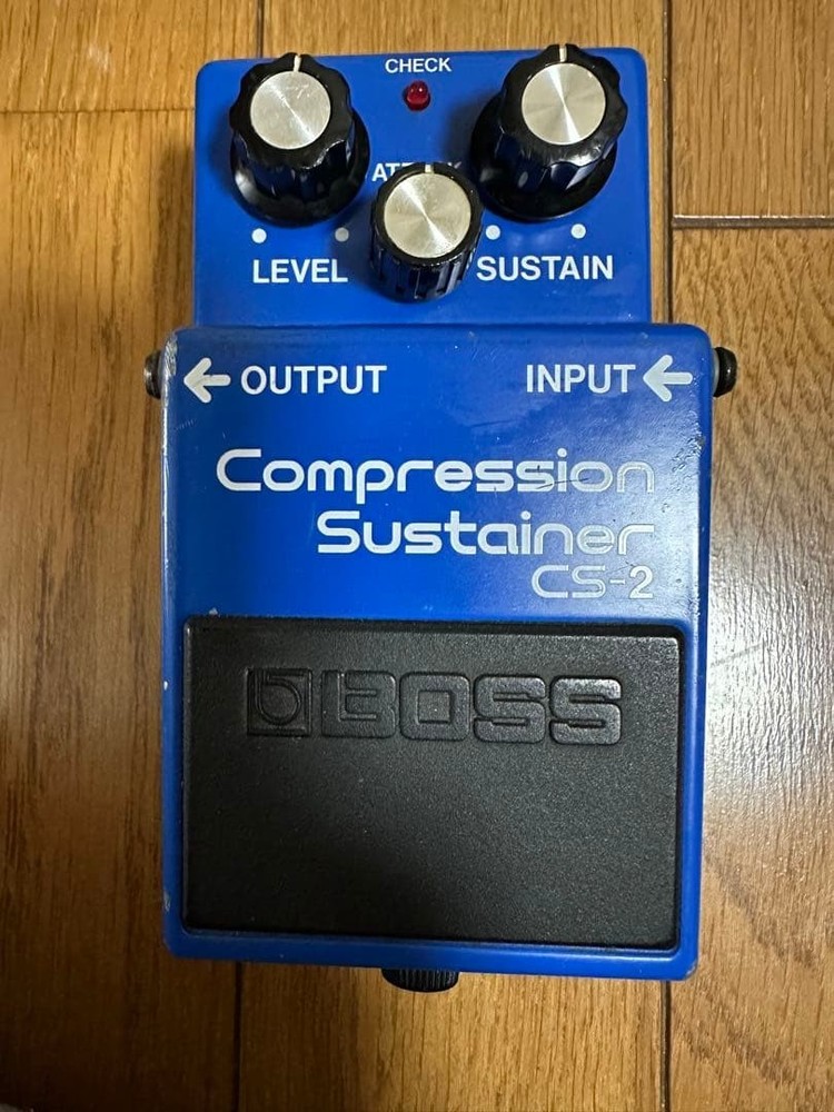 BOSS CS-2 Compression Sustainer Made in Japan ACA Spec Guitar Effect Pedal