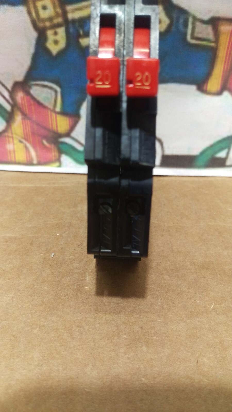 ZINSCO SYLVANIA GTE RC38-2020 2 POLE 20 AMP TANDEM BREAKER