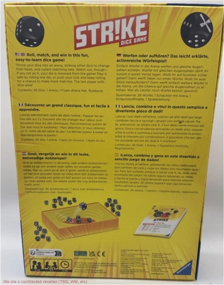 Strike Dice Game Roll Match Win! Dice Games