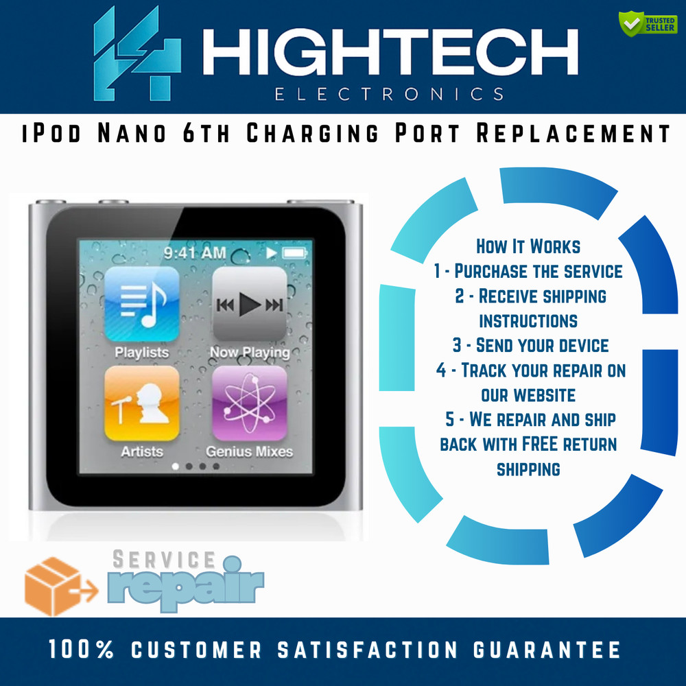 iPod Nano 6th Charging Port Replacement Service