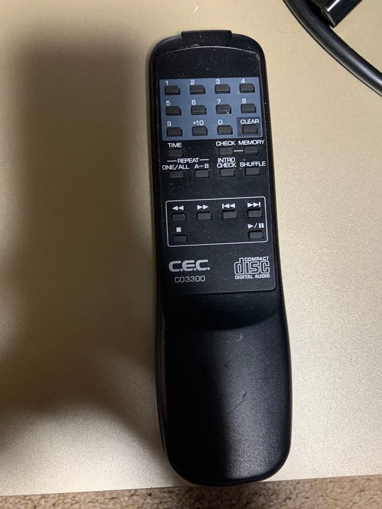 CEC CD3300 CD Player Burr Brown 24bit LEF Class-A XLR w/Remote FullyFunction