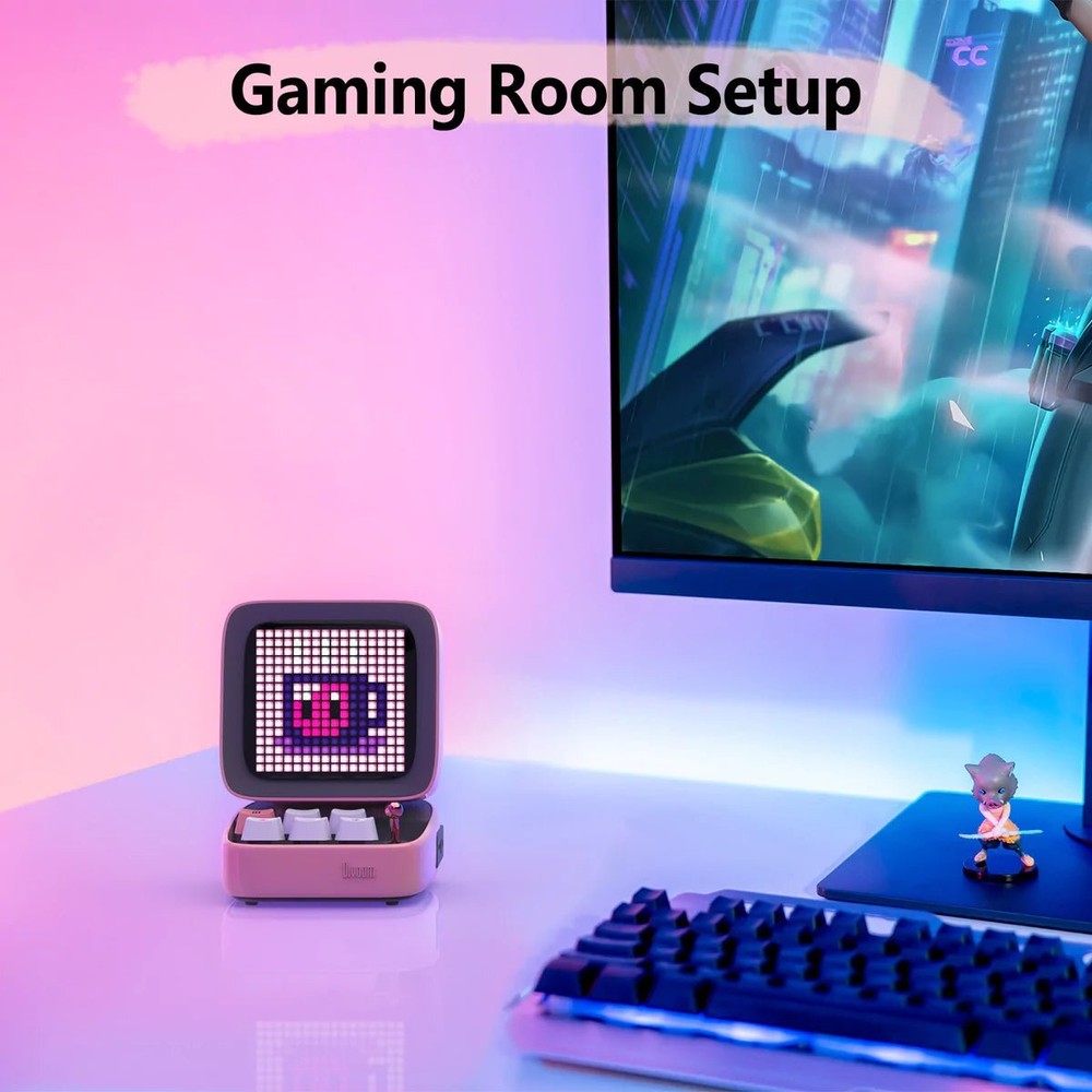 Divoom Ditoo Plus Retro Pixel Art Speaker & Alarm