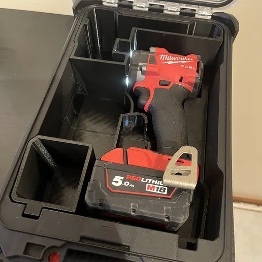 Insert ONLY for Milwaukee Packout for M18 FUEL 1/2" Compact Impact