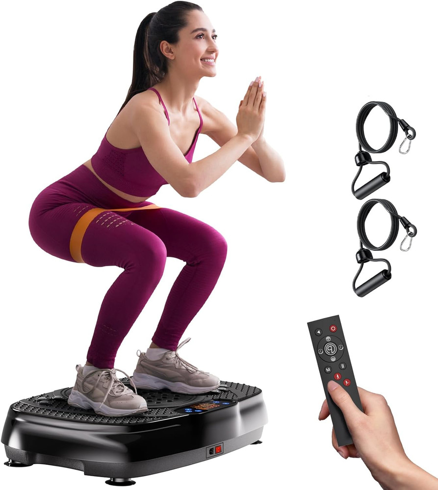 Vibration Plate Exercise Machine, 400Lbs Shake Plate Whole Body Workout