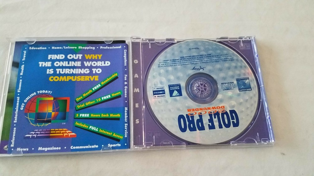 GOLF PRO 2000 DOWNUNDER For PC CD-ROM WINDOWS 3.1/95 SoftKey 1997